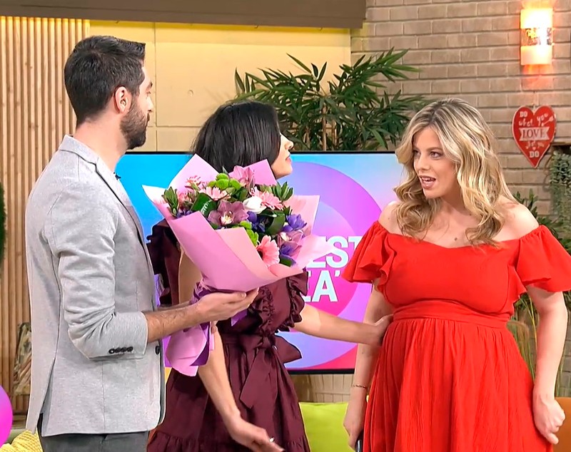 Roxana Hulpe a apărut la TV, însărcinată în 9 luni: „Nu mi-am făcut bagajul pentru maternitate”. A anunțat când revine la știri