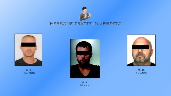Ei sunt hoții anchetați de oamenii legii din Italia