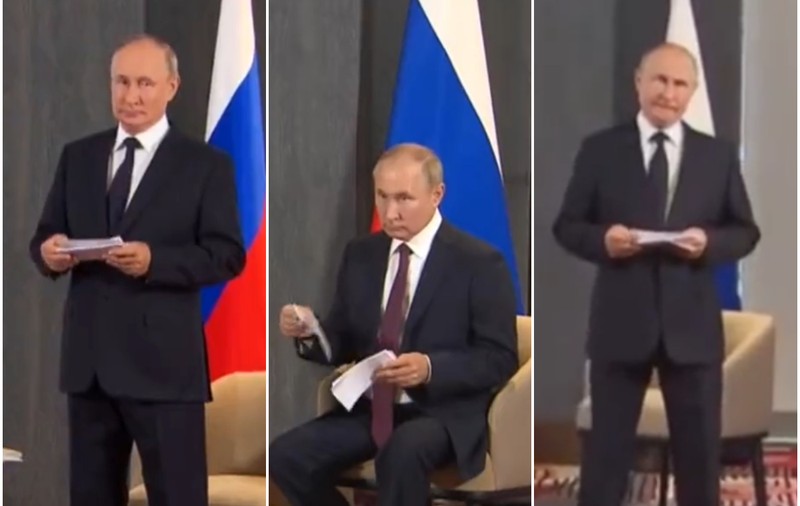 Vladimir Putin, lăsat să aștepte de liderii kârgâz, azer și iranian, la trei întâlniri diferite. Reacțiile președintelui rus | VIDEO