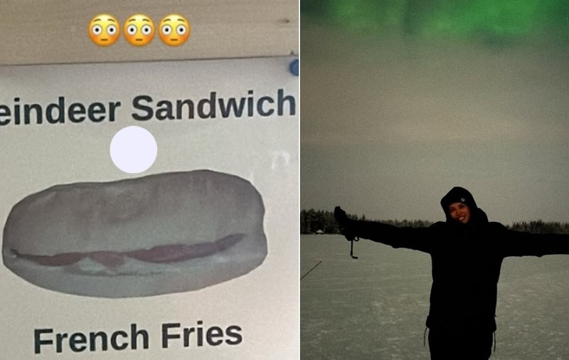 Cât costă un sandvici cu carne de ren în Laponia. Antonia a dezvăluit prețul pe Instagram
