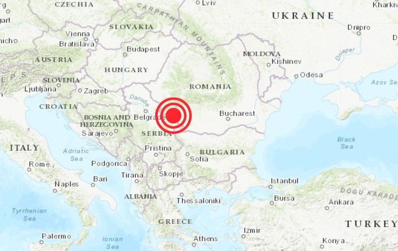 Cutremur în Serbia, aproape de granița cu România. Ce magnitudine a avut seismul de marți dimineață