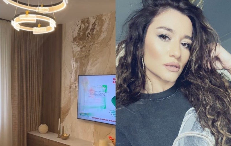 Imagini cu apartamentul din București al Claudiei Pătrășcanu. Ce planuri are cu noua locuință, în care nu se mută permanent