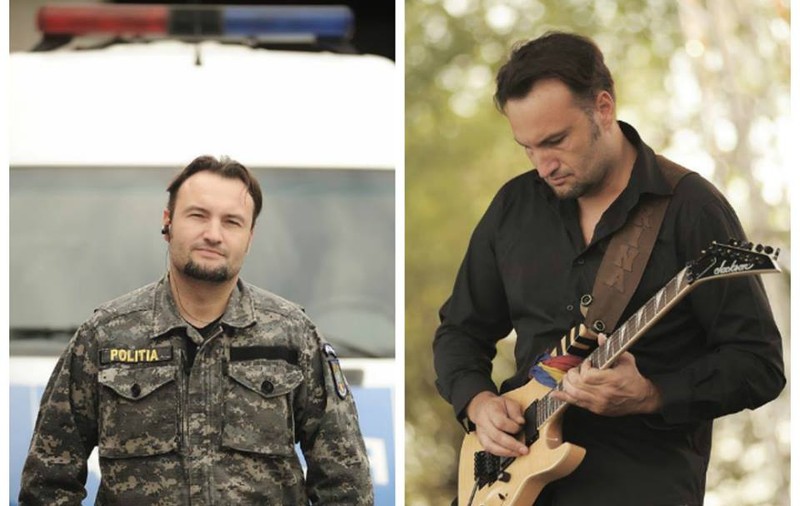 REPORTAJ/ Viața între explozibili și Black Sabbath. Povestea fascinantă a polițistului rocker Eduard Ban (VIDEO&FOTO)
