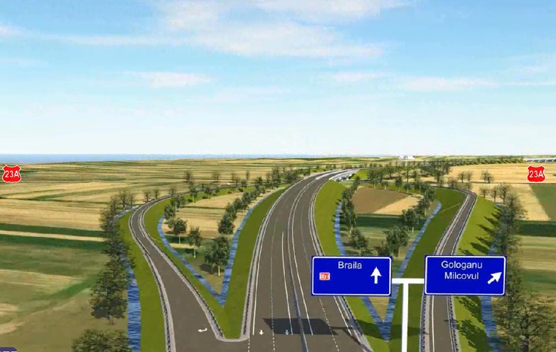 A început proiectarea Drumului Expres Focșani-Brăila, cel mai lung tronson de șosea de mare viteză construit într-un singur contract
