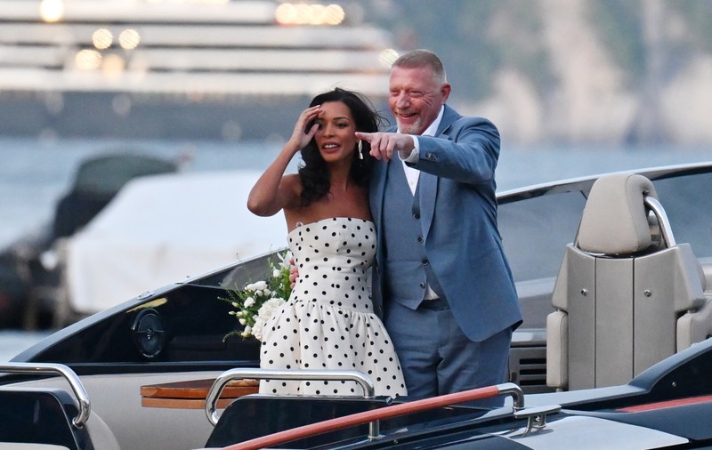 Cât a costat nunta lui Boris Becker din stațiunea italiană de lux Portofino. 30.000 de euro a fost doar cazarea la o fostă mănăstire