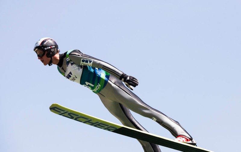 Prima Cupă de vară FIS la sărituri cu schiurile din România, câştigată de slovenul Jure Sinkovec