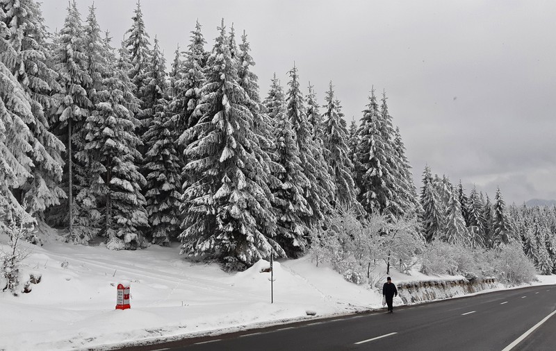 Cod portocaliu de viscol şi ninsoare în zonele montane din mai multe județe din țară