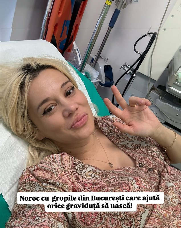 Anisia Gafton a mers la camera de gardă după ce au început contracțiile