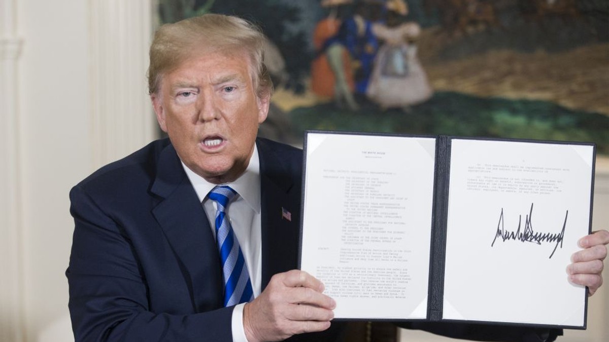 Statele Unite reimpun sancțiunile împotriva Iranului. Decizia lui Trump după retragerea din acordul nuclear