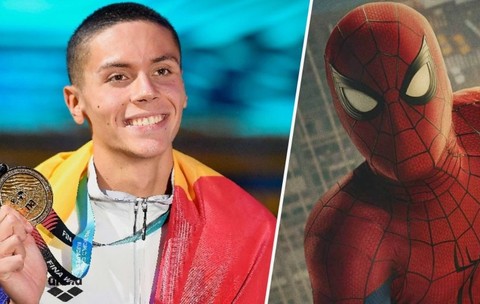 Marele vis al copilăriei lui David Popovici, dezvăluit chiar de campion: „În loc de Spider-Man, aveam tort cu cercurile olimpice!”
