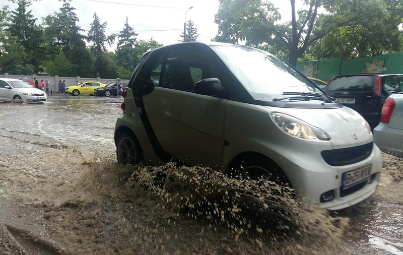 Cod portocaliu de averse în județul Sălaj și cod galben în vestul, nordul şi centrul țării