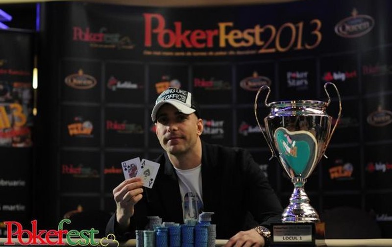 Marian Mitran, câştigătorul PokerFest de la Bucureşti şi al premiului de 50.000 de euro: "Nimeni nu mi-a dat nicio şansă, eram singurul amator de la masa finală"