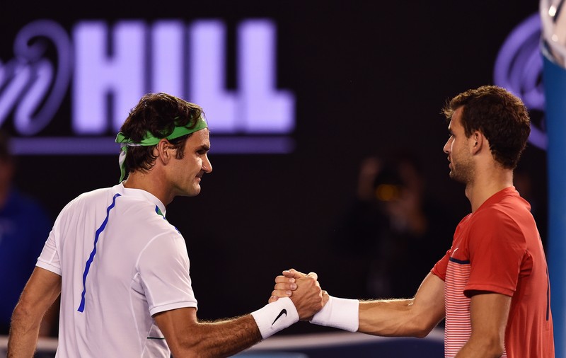 Reacții fabuloase ale lui Federer, la meciul Mariei Șarapova / VIDEO