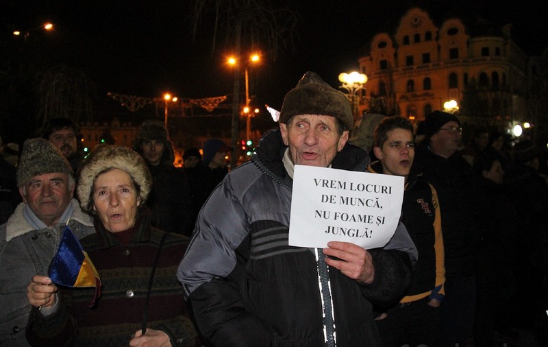 Din seria… ”Eu de ce protestez?!”! Uite ce l-a scos pe un pensionar în stradă!