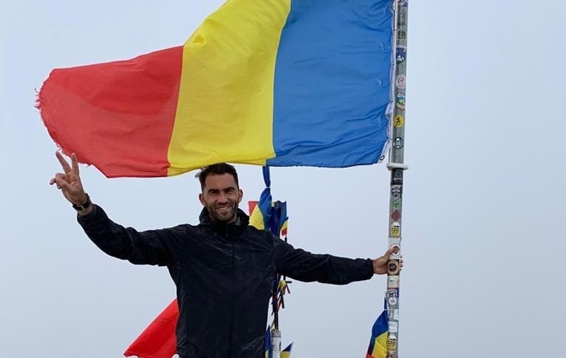Adrenalină pură pe Vf. Moldoveanu pentru Horia Tecău! Peste cine a dat tenismenul într-o poiană din Carpați