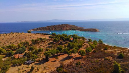 Insula Diaporos Halkidiki Foto: Ioana Ion