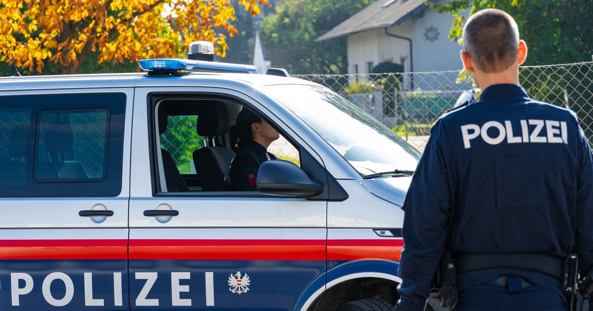 Dubă a poliției din Austria