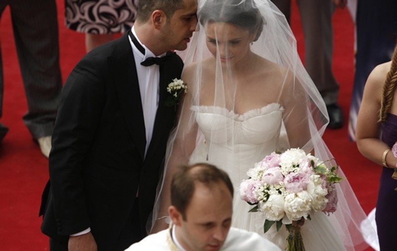 Foto&Video | Cristina Șișcanu a plâns când s-a cununat religios cu Mădălin Ionescu