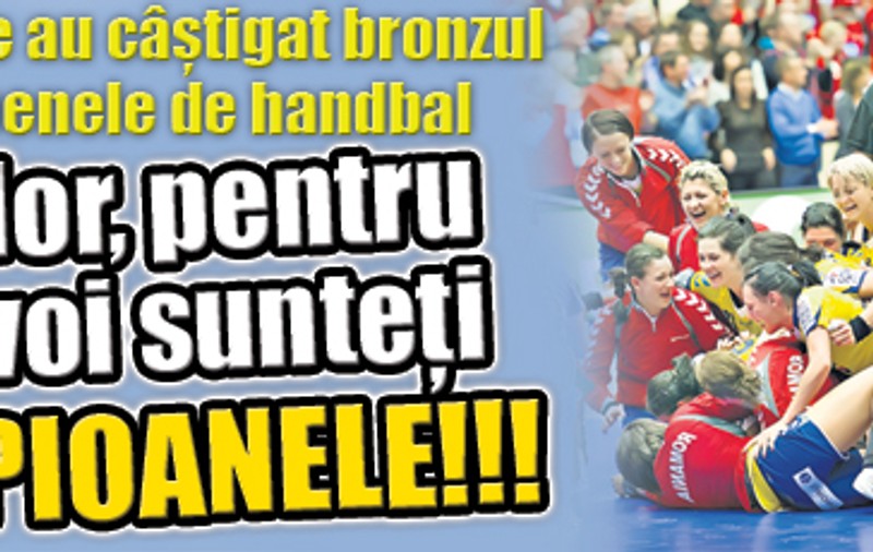 Nebune de fericire | România, bronz la Europenele de handbal feminin