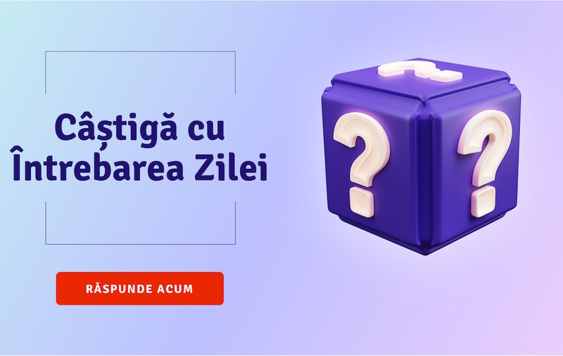Concursul „Câștigă cu Întrebarea Zilei” va continua până la finalul anului + lista câștigătorilor rundei a 12-a
