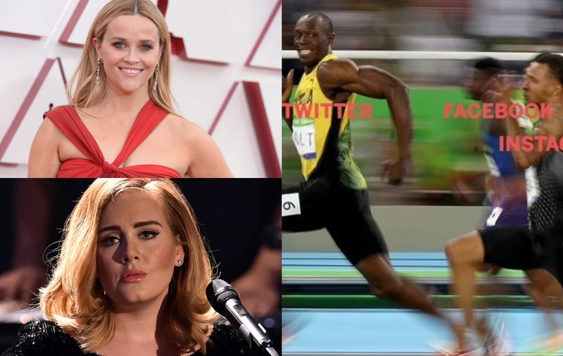 Reese Witherspoon, Snoop Dogg și Usain Bolt au glumit pe Twitter, după ce Facebook, Instagram și WhatsApp au picat