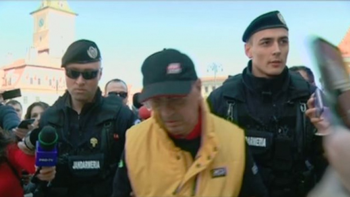 Bătaie la mitingul pro-PSD de la Brașov