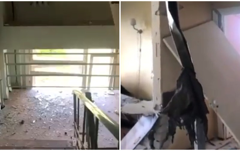 VIDEO | Rușii au bombardat un spital din regiunea Luhansk. O pacientă a murit