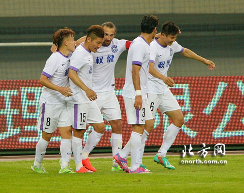Cristi Tănase, fostul decar al Stelei, a debutat pe un post inedit la Tianjin Teda / GALERIE FOTO