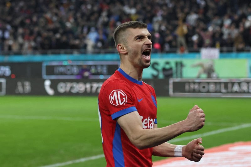 Florin Tănase, gol din penalty, Foto: Dumitru Angelescu / Libertatea
