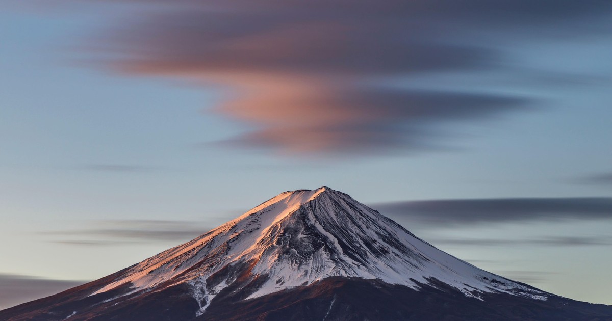 Poză cu Muntele Fuji