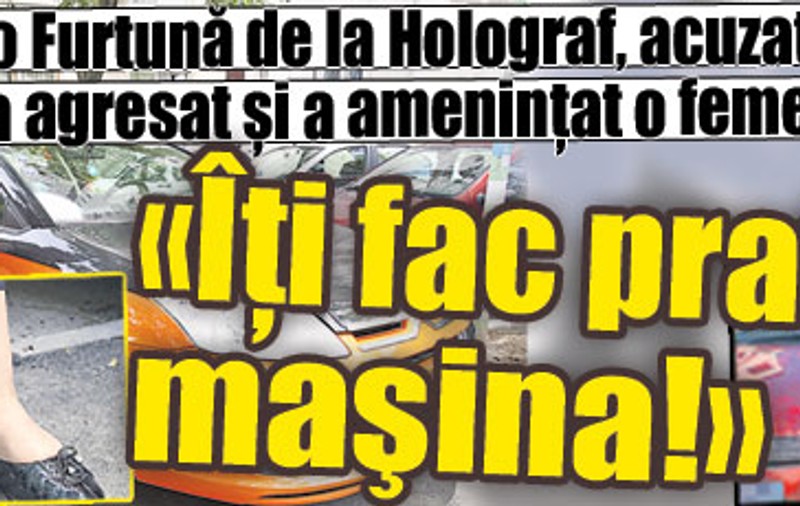 Tino Furtună de la Holograf, acuzat că a agresat şi a ameninţat o femeie