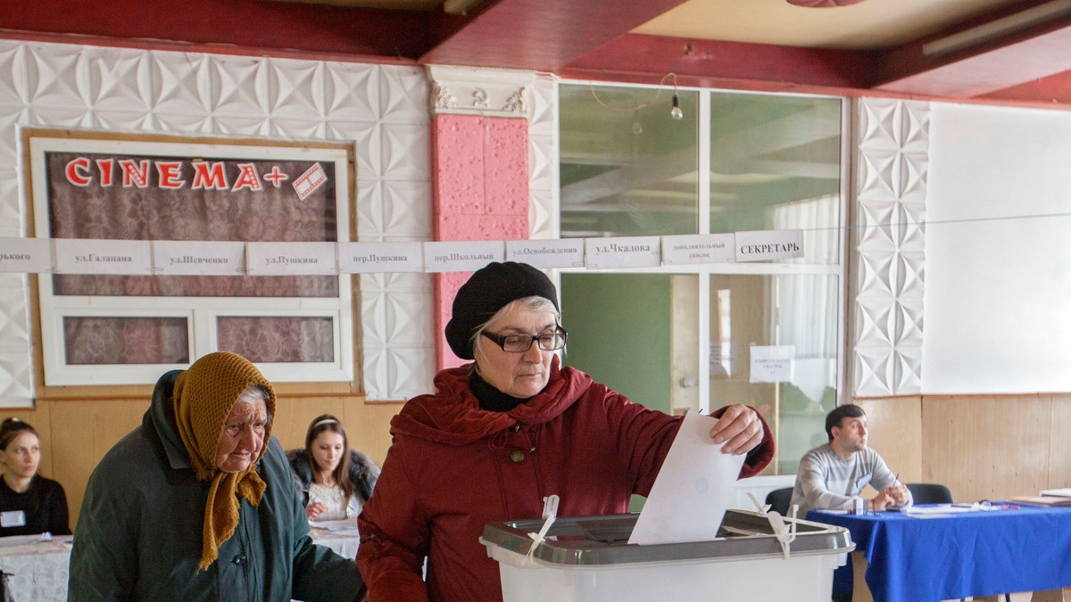 sectii de votare in Transnistria
