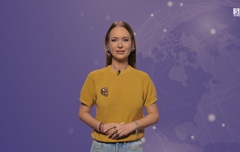 Denisa Macovei prezintă rubrica 5 Știri mondene by Libertatea