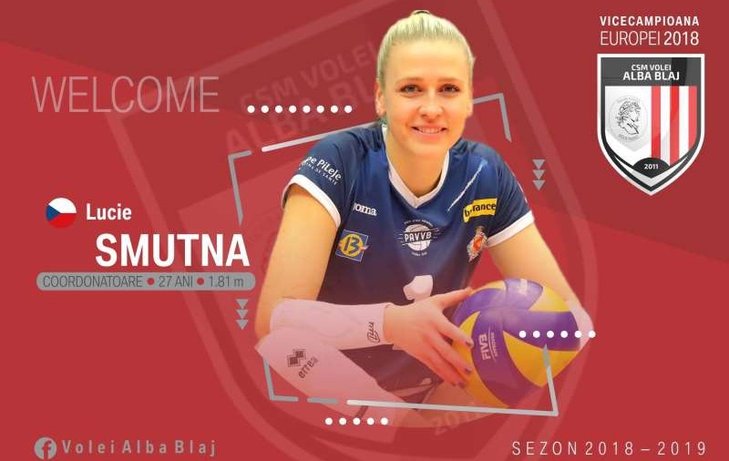 CSM Volei Alba Blaj a transferat-o pe Lucie Smutna. E a cincea jucătoare adusă în această vară de finalista Ligii Campionilor