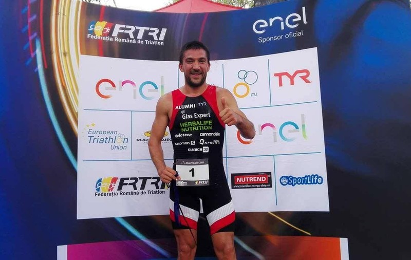 Ciprian Bălănescu obține al 13-lea titlu de campion național la duatlon