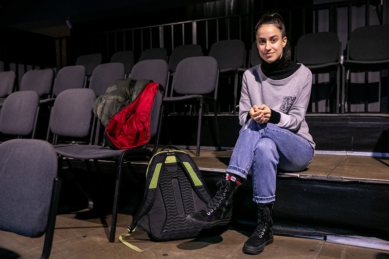 Diana Dragu, studentă