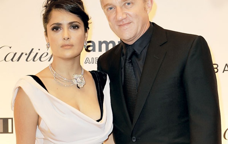 Salma Hayek a făcut nuntă la Veneţia