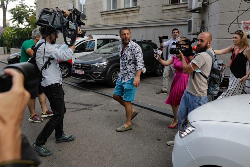 Nelu Iordache, la ieșirea de la DNA | Foto: Inquam Photos/ George Călin