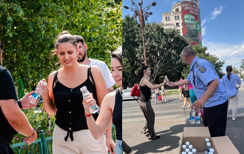Ce măsuri a luat Primăria București pe caniculă. Locurile din care cetățenii pot lua apa potabilă gratis