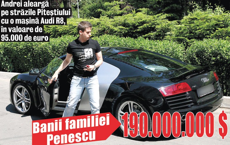 Andrei Penescu: «Renunţ la avere pentru tata»