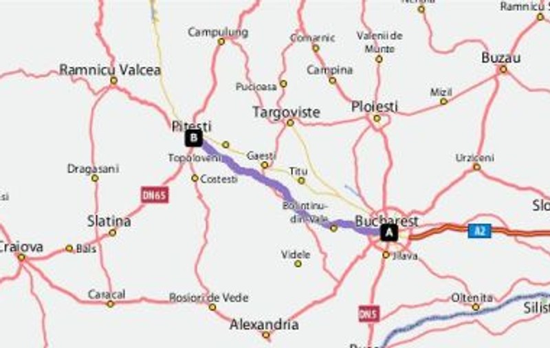 Strivit sub remorca autotrenului