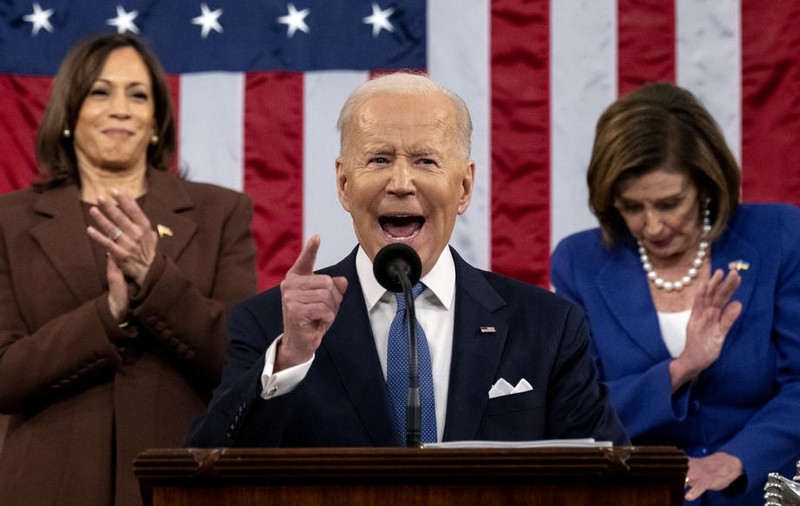 Gafă a lui Joe Biden, în timpul discursului privind starea Uniunii: i-a numit pe ucraineni iranieni