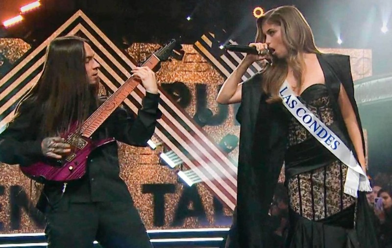 Cântăreața de death metal Ignacia Fernández a câștigat concursul Miss World Chile | VIDEO