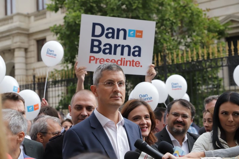 Dan Barna și-a depus candidatura la prezidențiale