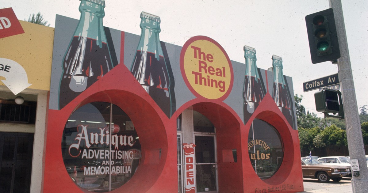 Magazin Coca-Cola, iunie 1976. Foto: Getty Images.