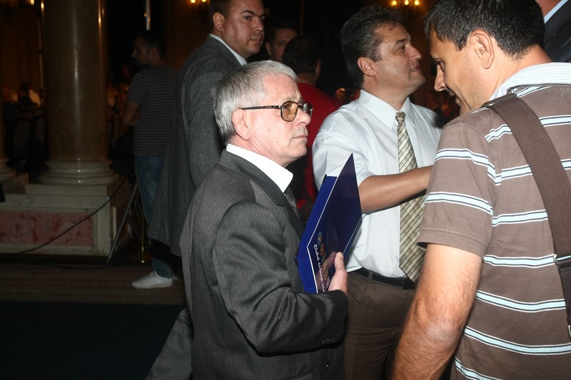 Gheorghe Berceanu (stânga)