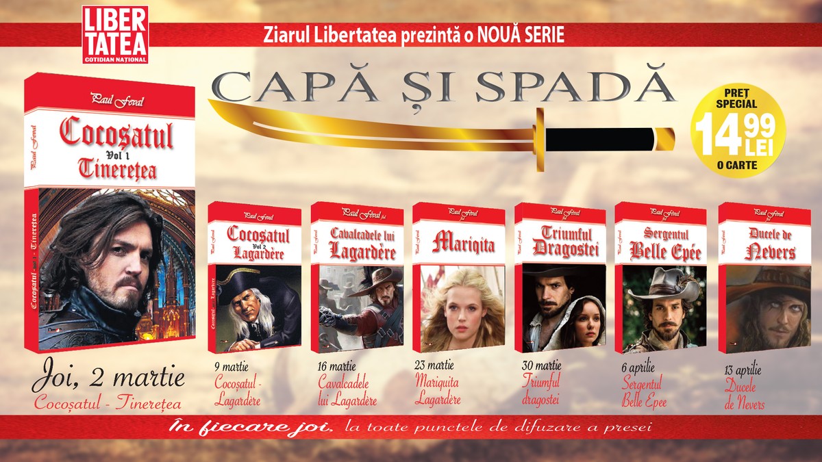 colecția de capă și spadă