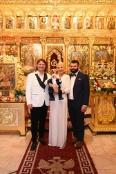 Ianna și-a botezat recent băiețelul