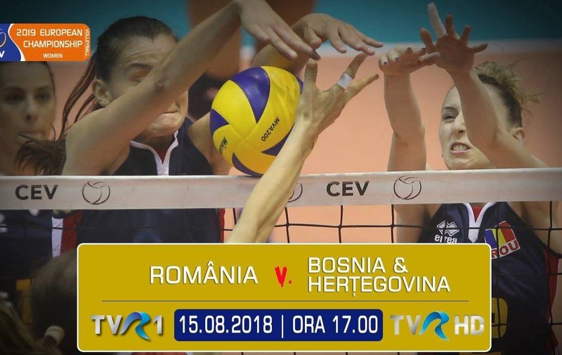 Volei masculin şi feminin, din preliminariile CE 2019, în direct la TVR. Una rece, alta caldă