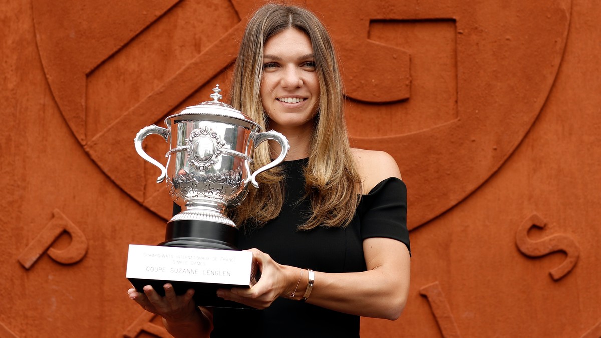Simona Halep a făcut ședința foto specială la Roland Garros